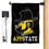 College Flags & Banners Co. App State Yosef Mascot Logo Garden Flag and Mailbox Post Pole Mount Holder Set - Sports Collectibles, Sports Memorabilia, Sports Fan Shop, Sports Gifts