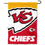 WinCraft Kansas City Chiefs Large Logo Double Sided Garden Banner Flag - Sports Collectibles, Sports Memorabilia, Sports Fan Shop, Sports Gifts
