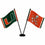 WinCraft Hurricanes Desk and Table Top Flags - Sports Collectibles, Sports Memorabilia, Sports Fan Shop, Sports Gifts