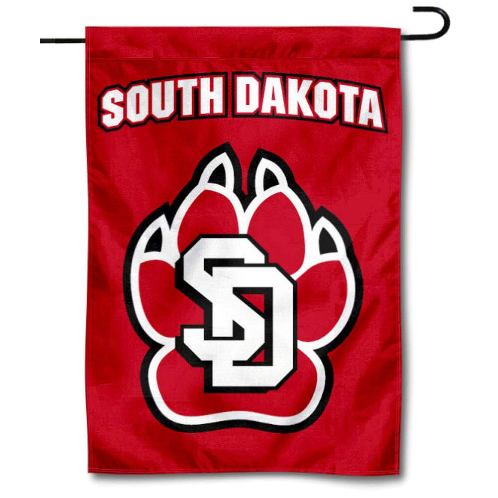 South Dakota Coyotes Garden Flag and Yard Banner - Sports Collectibles, Sports Memorabilia, Sports Fan Shop, Sports Gifts