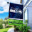WinCraft Seahawks Banner House Flag and 5 Foot Flagpole Set - Sports Collectibles, Sports Memorabilia, Sports Fan Shop, Sports Gifts