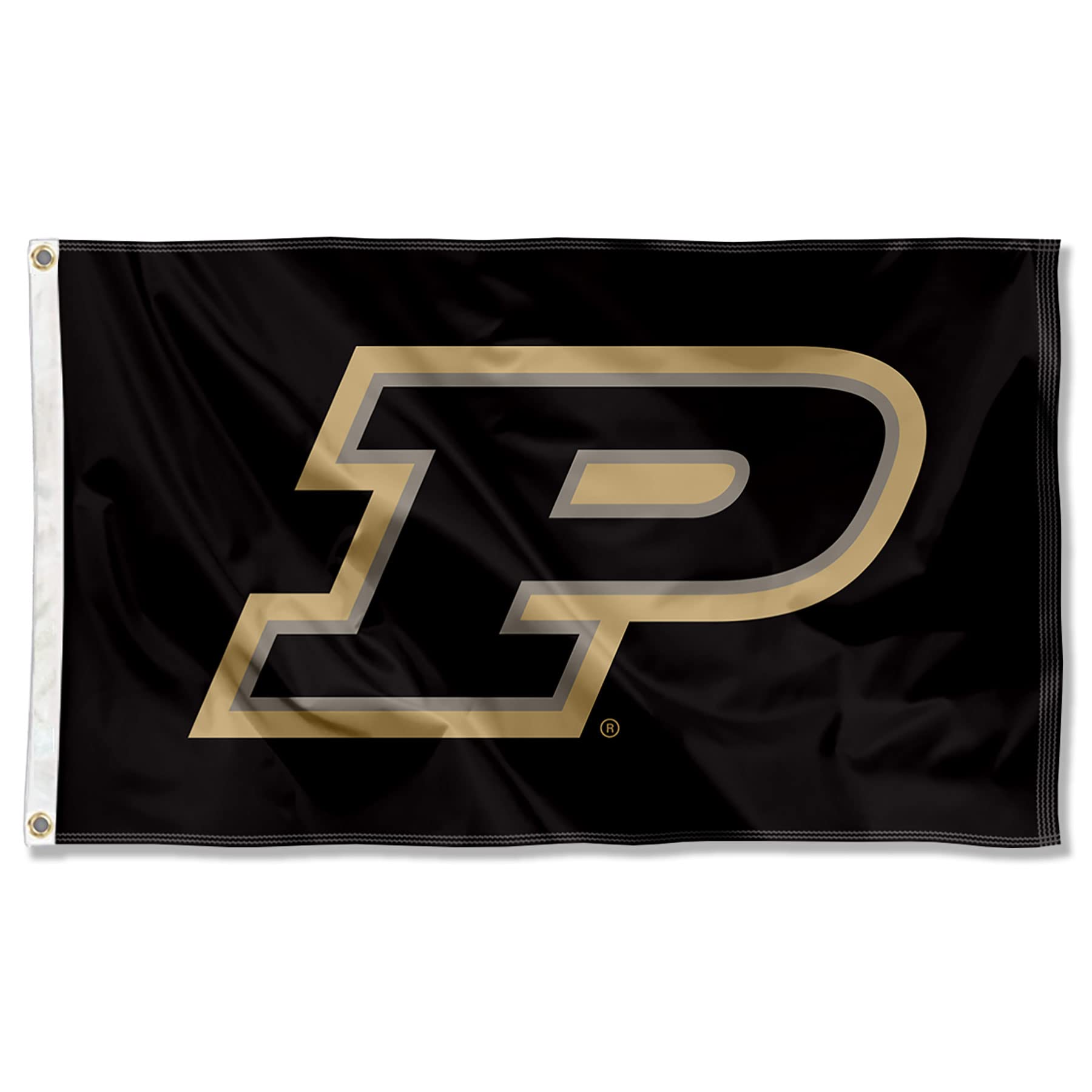 College Flags & Banners Co. Purdue Boilermakers Embroidered and Stitched Nylon Flag - Sports Collectibles, Sports Memorabilia, Sports Fan Shop, Sports Gifts