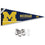 College Flags & Banners Co. Michigan Team University Wolverines Pennant Flag and Wall Tack Mount Pads - Sports Collectibles, Sports Memorabilia, Sports Fan Shop, Sports Gifts
