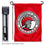 College Flags & Banners Co. Tampa Spartans Garden Flag with Pole Stand Holder - Sports Collectibles, Sports Memorabilia, Sports Fan Shop, Sports Gifts