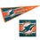 WinCraft Miami Dolphins Embroidered and Sewn Pennant - Sports Collectibles, Sports Memorabilia, Sports Fan Shop, Sports Gifts