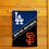 WinCraft House Divided Dodgers and Giants Double Sided Garden Flag - Sports Collectibles, Sports Memorabilia, Sports Fan Shop, Sports Gifts