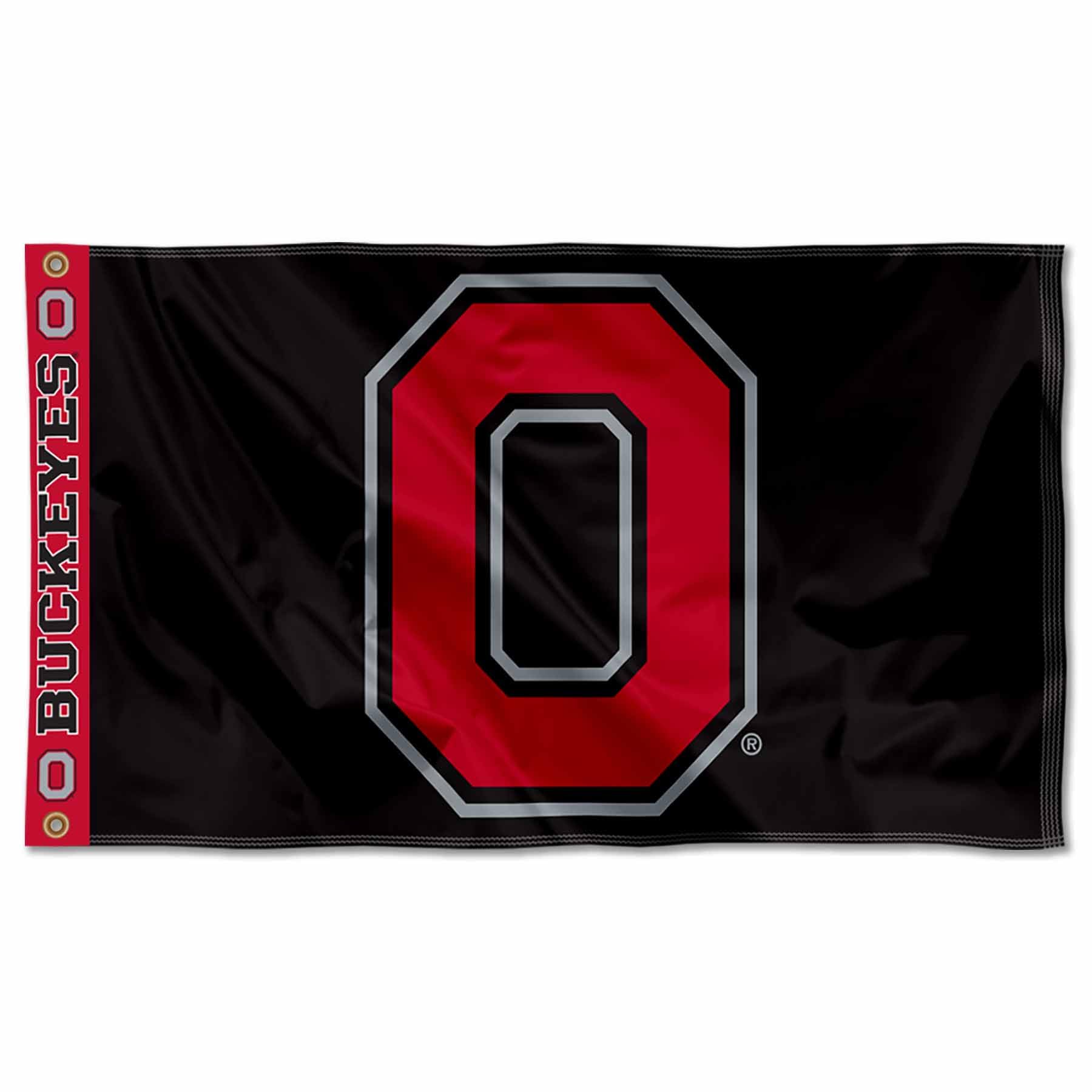 College Flags & Banners Co. Ohio State Buckeyes Printed Header 3x5 Foot Banner Flag - Sports Collectibles, Sports Memorabilia, Sports Fan Shop, Sports Gifts