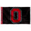 College Flags & Banners Co. Ohio State Buckeyes Printed Header 3x5 Foot Banner Flag - Sports Collectibles, Sports Memorabilia, Sports Fan Shop, Sports Gifts