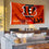 Cincinnati Bengals AFC Super Bowl LVI Bound 3x5 Flag - Sports Collectibles, Sports Memorabilia, Sports Fan Shop, Sports Gifts