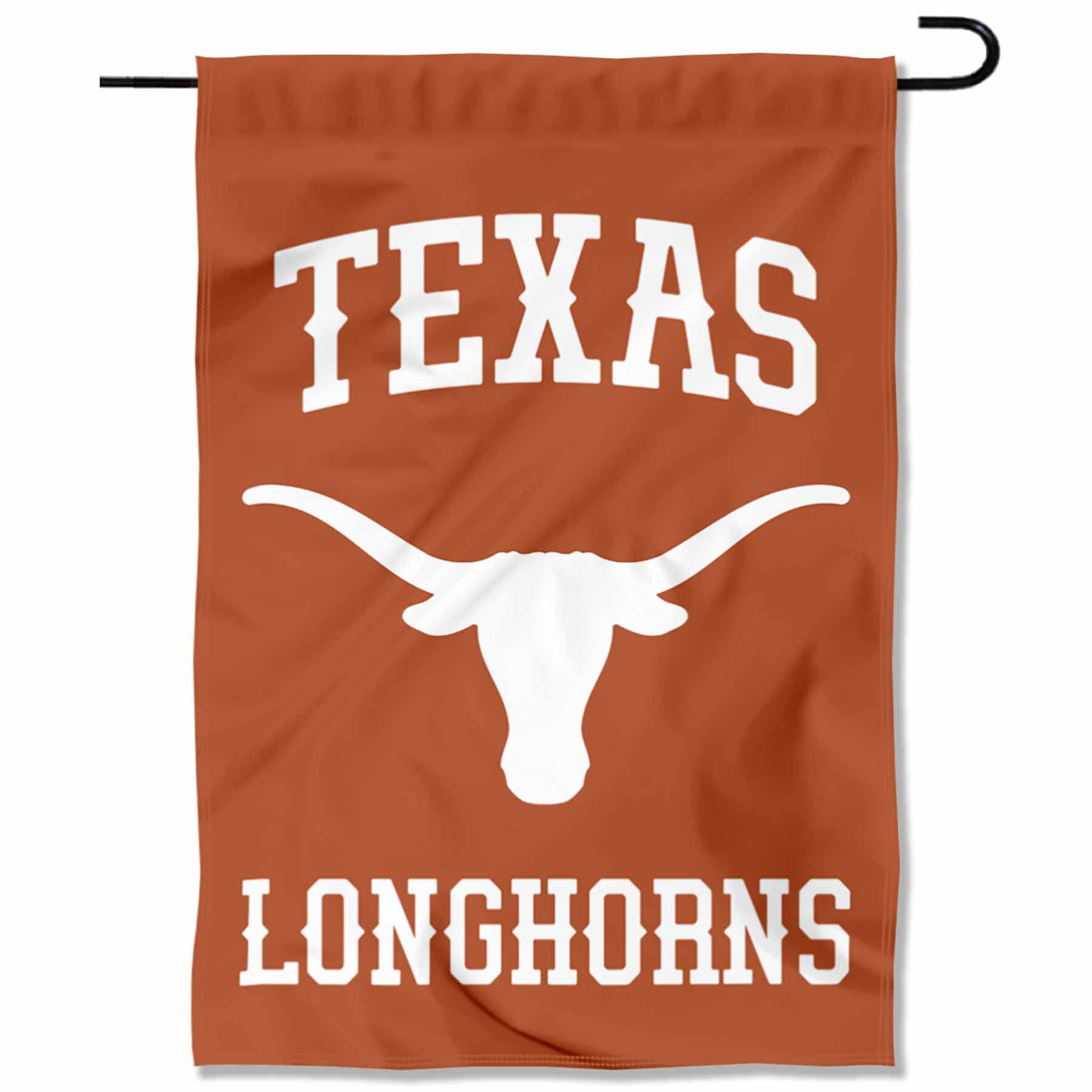 Texas Longhorns Wordmark Garden Banner Flag - Sports Collectibles, Sports Memorabilia, Sports Fan Shop, Sports Gifts