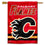 WinCraft Calgary Flames Double Sided Banner House Flag - Sports Collectibles, Sports Memorabilia, Sports Fan Shop, Sports Gifts
