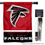 WinCraft Falcons Banner House Flag and 5 Foot Flagpole Set - Sports Collectibles, Sports Memorabilia, Sports Fan Shop, Sports Gifts