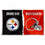 WinCraft Pittsburgh Steelers and Cleveland Browns House Divided Flag Rivalry Banner - Sports Collectibles, Sports Memorabilia, Sports Fan Shop, Sports Gifts