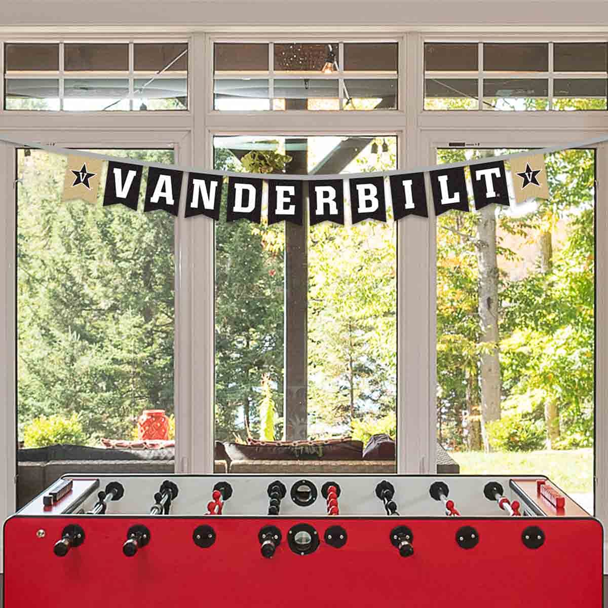 Vanderbilt Commodores Banner String Pennant Flags - Sports Collectibles, Sports Memorabilia, Sports Fan Shop, Sports Gifts