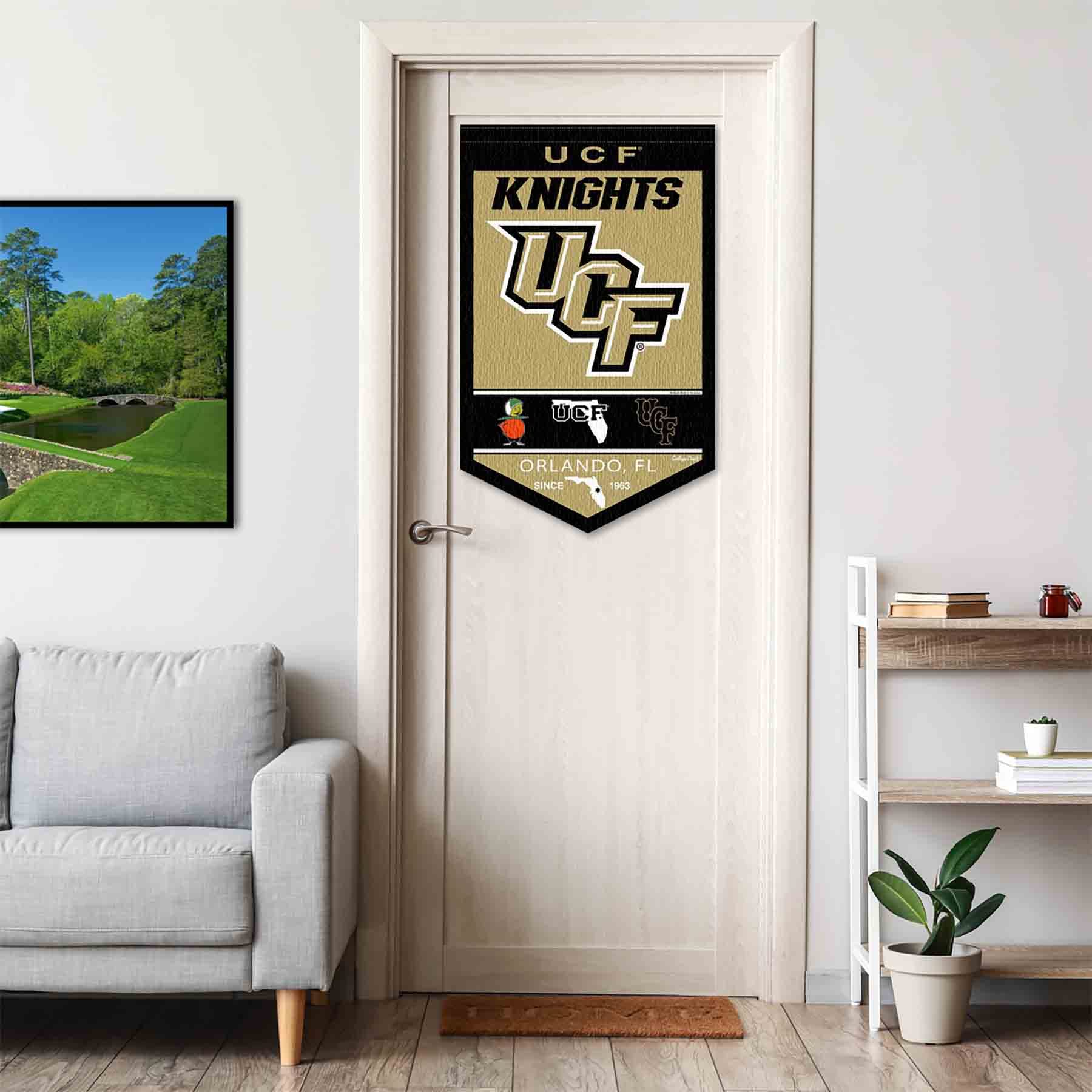 College Flags & Banners Co. Central Florida Knights Heritage History Banner Pennant - Sports Collectibles, Sports Memorabilia, Sports Fan Shop, Sports Gifts