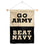 College Flags & Banners Co. Army Black Knights Beat Navy Window Wall Banner Hanging Flag with Suction Cup - Sports Collectibles, Sports Memorabilia, Sports Fan Shop, Sports Gifts