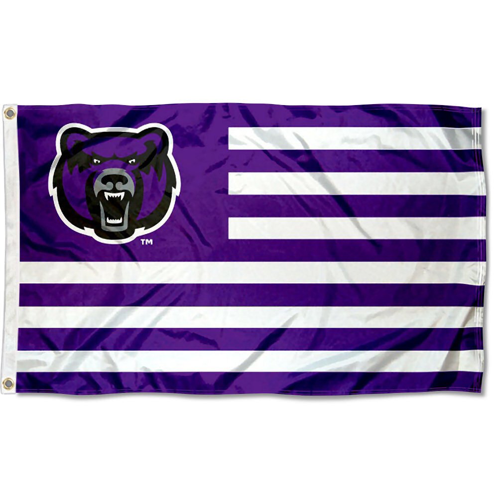 College Flags & Banners Co. Central Arkansas Bears Stars and Stripes Nation Flag - Sports Collectibles, Sports Memorabilia, Sports Fan Shop, Sports Gifts