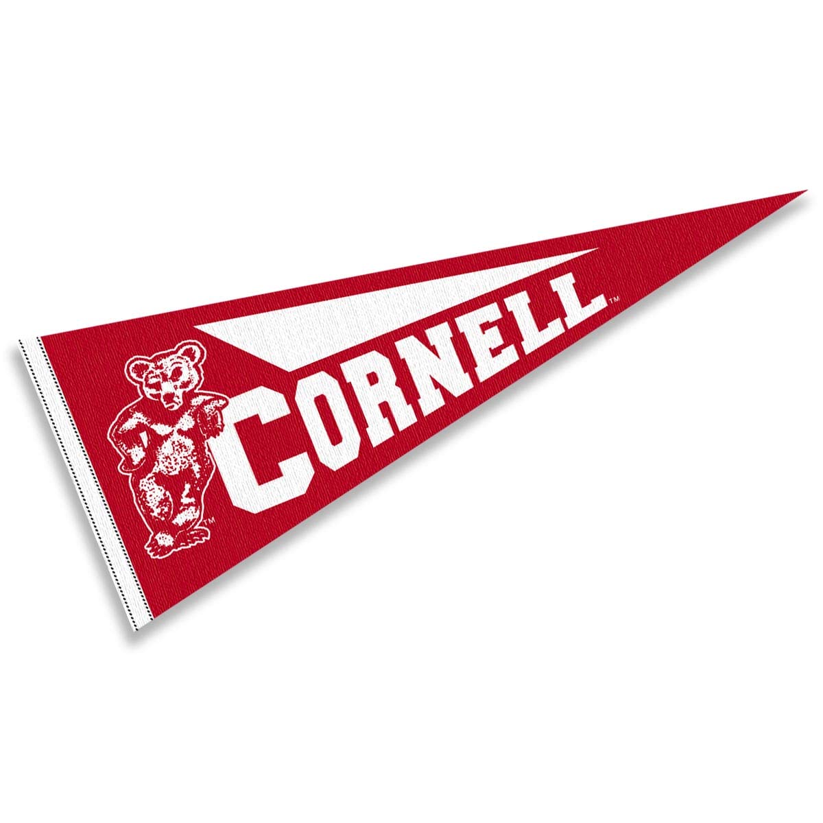 College Flags & Banners Co. Cornell Big Red Pennant 12 in X 30 in Banner - Sports Collectibles, Sports Memorabilia, Sports Fan Shop, Sports Gifts