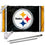 WinCraft Pittsburgh Steelers Flag Pole and Bracket Kit - Sports Collectibles, Sports Memorabilia, Sports Fan Shop, Sports Gifts