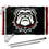 College Flags & Banners Co. Georgia Bulldogs Stripes Flag with Pole and Bracket Kit - Sports Collectibles, Sports Memorabilia, Sports Fan Shop, Sports Gifts