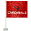 College Flags & Banners Co. Incarnate Word Cardinals Car Flag - Sports Collectibles, Sports Memorabilia, Sports Fan Shop, Sports Gifts