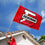 College Flags & Banners Co. Denison Big Red Flag and USA 3x5 Flag Set - Sports Collectibles, Sports Memorabilia, Sports Fan Shop, Sports Gifts