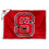 College Flags & Banners Co. North Carolina State Wolfpack Small 2x3 Foot Flag - Sports Collectibles, Sports Memorabilia, Sports Fan Shop, Sports Gifts