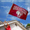 College Flags & Banners Co. Fordham Rams Flag with Pole and Bracket Mount Kit - Sports Collectibles, Sports Memorabilia, Sports Fan Shop, Sports Gifts