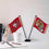 WinCraft San Francisco 49ers Desk and Table Top Flags - Sports Collectibles, Sports Memorabilia, Sports Fan Shop, Sports Gifts