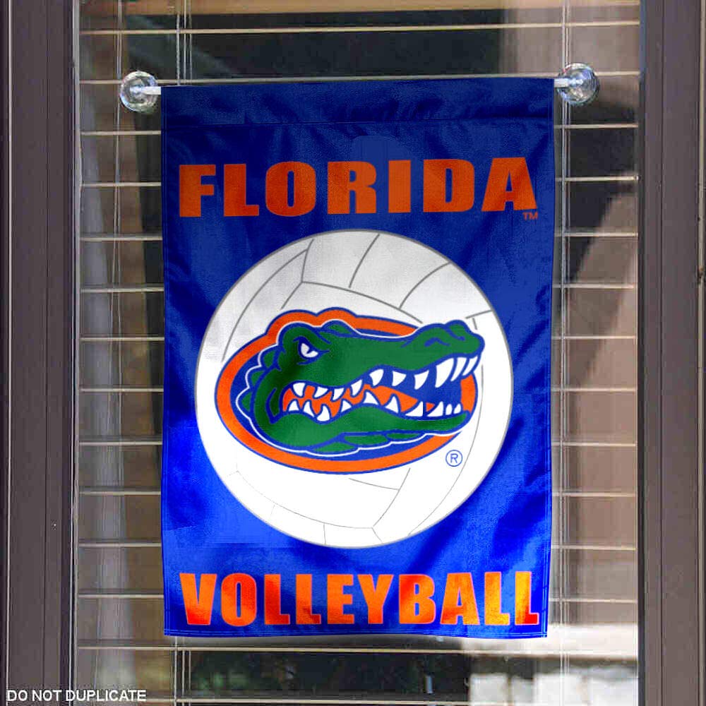 Florida Gators Volleyball Garden Flag and Yard Banner - Sports Collectibles, Sports Memorabilia, Sports Fan Shop, Sports Gifts