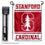 College Flags & Banners Co. Stanford Cardinal Garden Flag with Stand Holder - Sports Collectibles, Sports Memorabilia, Sports Fan Shop, Sports Gifts
