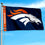 WinCraft Denver Broncos Printed Header 3x5 Foot Banner Flag - Sports Collectibles, Sports Memorabilia, Sports Fan Shop, Sports Gifts