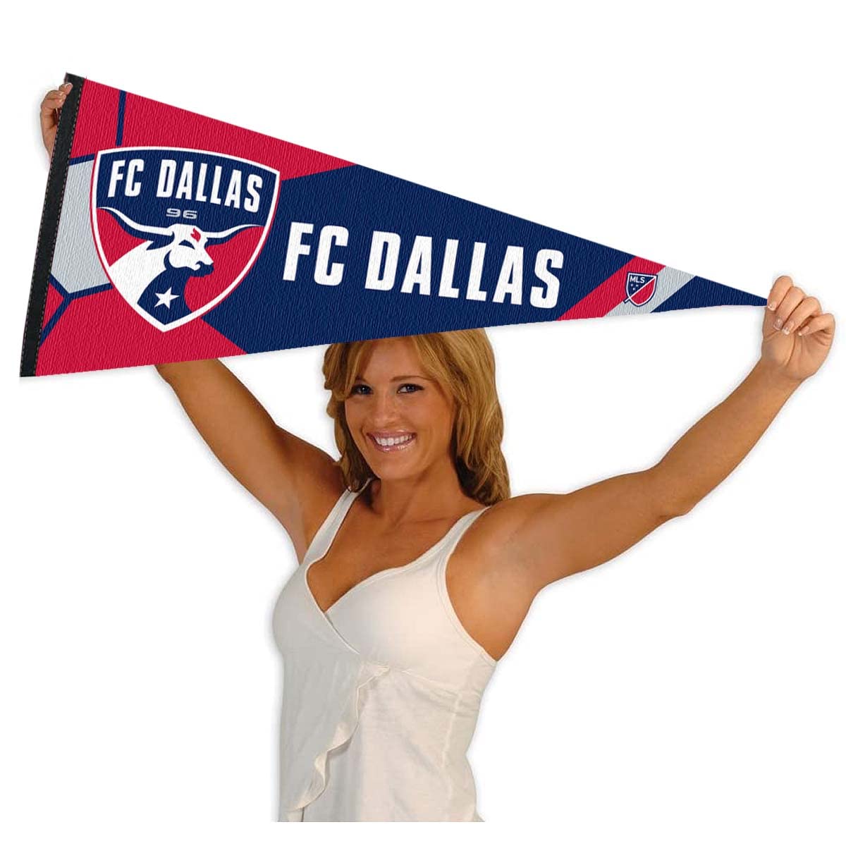 WinCraft FC Dallas Pennant Flag Banner - Sports Collectibles, Sports Memorabilia, Sports Fan Shop, Sports Gifts