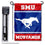 College Flags & Banners Co. Southern Methodist Mustangs Garden Flag with Stand Holder - Sports Collectibles, Sports Memorabilia, Sports Fan Shop, Sports Gifts