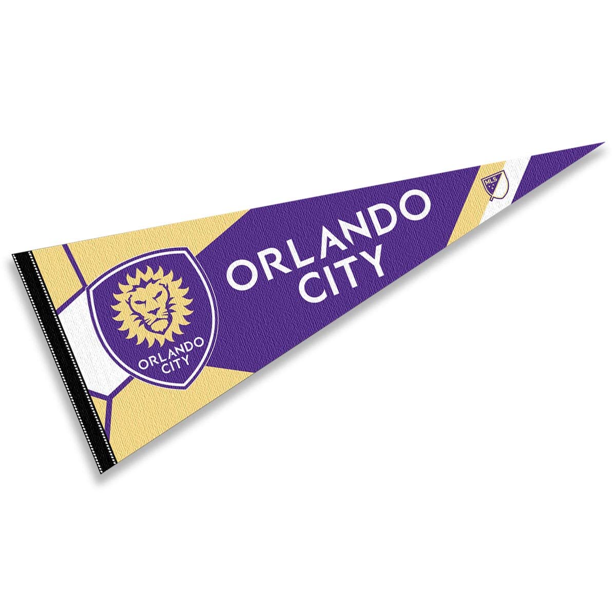 WinCraft Orlando City Soccer Club Pennant Flag Banner - Sports Collectibles, Sports Memorabilia, Sports Fan Shop, Sports Gifts