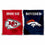 WinCraft Chiefs and Broncos House Divided Flag Rivalry Banner - Sports Collectibles, Sports Memorabilia, Sports Fan Shop, Sports Gifts
