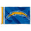 WinCraft LA Chargers 2x3 Feet Flag - Sports Collectibles, Sports Memorabilia, Sports Fan Shop, Sports Gifts