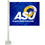 College Flags & Banners Co. Angelo State Rams Car Flag - Sports Collectibles, Sports Memorabilia, Sports Fan Shop, Sports Gifts