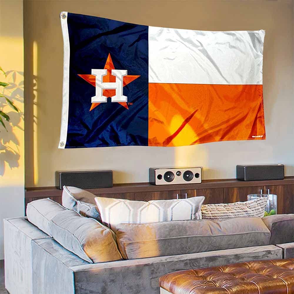 Houston Astros State of Texas Banner and Tapestry Wall Tack Pads - Sports Collectibles, Sports Memorabilia, Sports Fan Shop, Sports Gifts