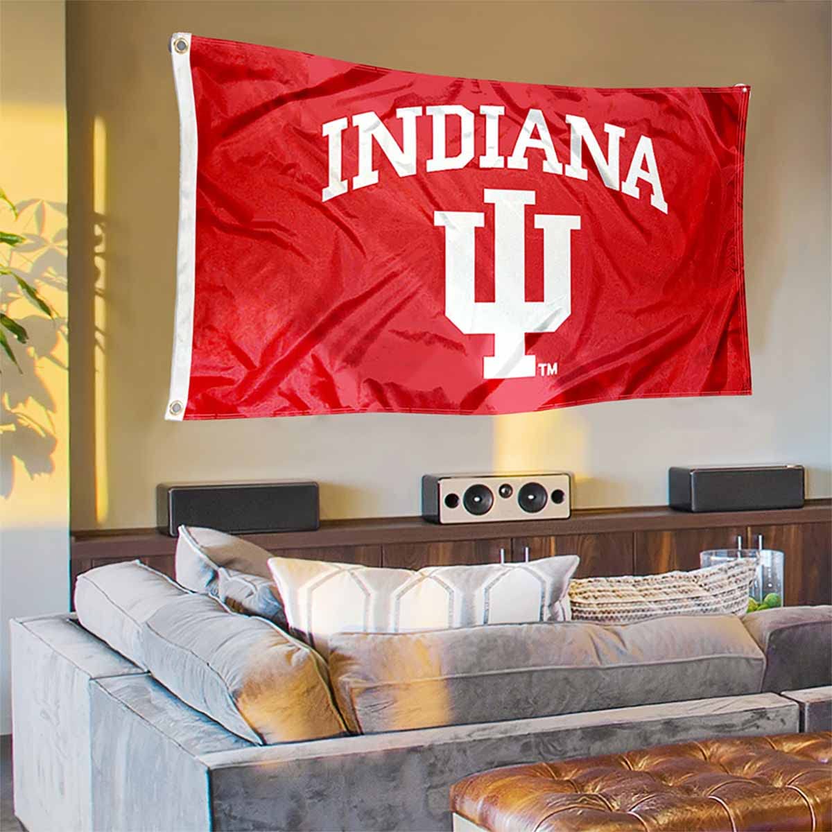 College Flags & Banners Co. Indiana Hoosiers Banner and Tapestry Wall Tack Pads - Sports Collectibles, Sports Memorabilia, Sports Fan Shop, Sports Gifts