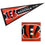 Cincinnati Bengals Embroidered and Sewn Pennant - Sports Collectibles, Sports Memorabilia, Sports Fan Shop, Sports Gifts