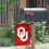 University of Oklahoma Garden Flag and Mailbox Post Pole Mount Holder Set - Sports Collectibles, Sports Memorabilia, Sports Fan Shop, Sports Gifts
