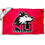 College Flags & Banners Co. Northern Illinois Huskies 2x3 Foot Flag - Sports Collectibles, Sports Memorabilia, Sports Fan Shop, Sports Gifts