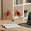 WinCraft Chicago Bears Desk and Table Top Flags - Sports Collectibles, Sports Memorabilia, Sports Fan Shop, Sports Gifts