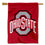 Ohio State Buckeyes Red Athletic Logo Double Sided House Banner Flag - Sports Collectibles, Sports Memorabilia, Sports Fan Shop, Sports Gifts