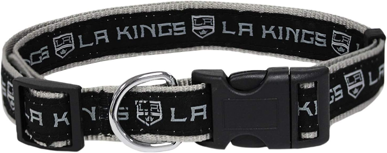 Los Angeles Kings Dog Collar Pets First - Sports Collectibles, Sports Memorabilia, Sports Fan Shop, Sports Gifts