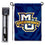 College Flags & Banners Co. Marquette University Garden Flag and USA Stand Pole Holder Set - Sports Collectibles, Sports Memorabilia, Sports Fan Shop, Sports Gifts