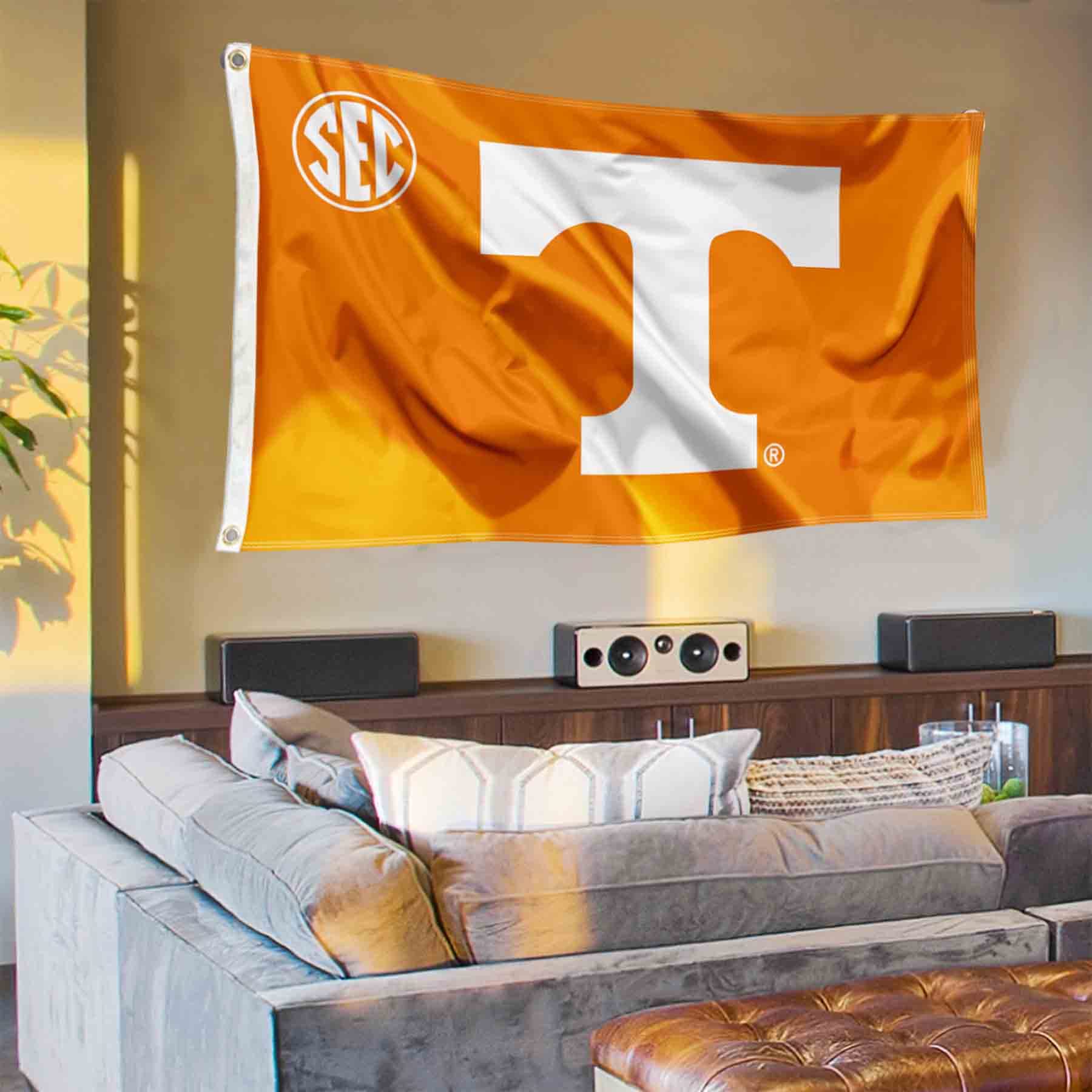 Tennessee Volunteers SEC Banner and Tapestry Wall Tack Pads - Sports Collectibles, Sports Memorabilia, Sports Fan Shop, Sports Gifts