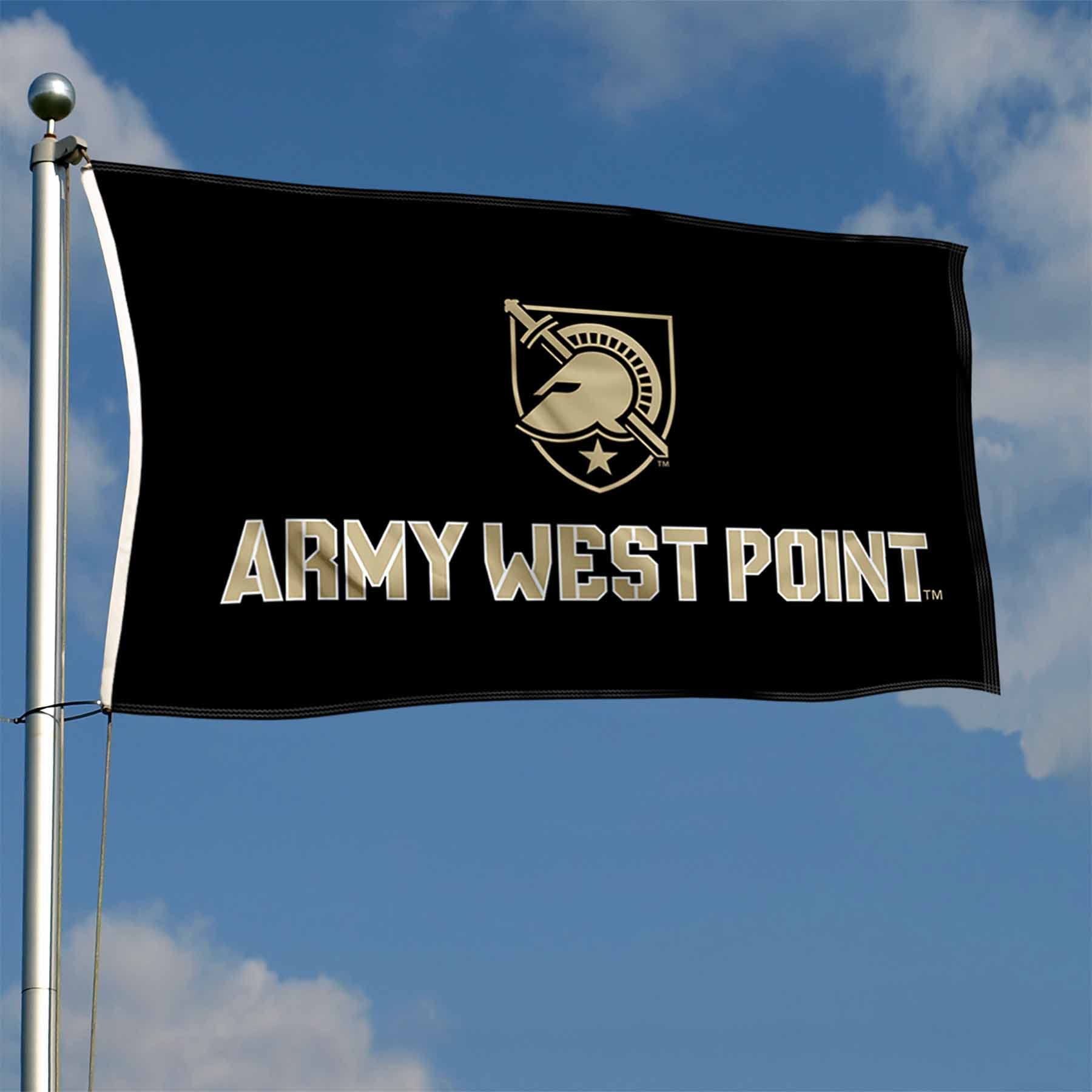 Army Black Knights Athena Shield College Flag - Sports Collectibles, Sports Memorabilia, Sports Fan Shop, Sports Gifts