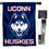 Connecticut Huskies House Flag with Flag Pole Set - Sports Collectibles, Sports Memorabilia, Sports Fan Shop, Sports Gifts